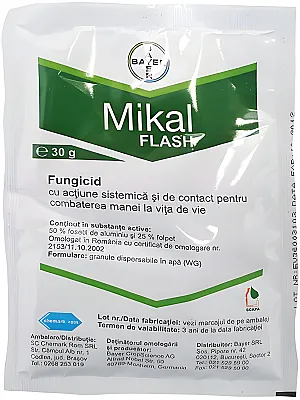 Микал Флаш — Комбиниран фунгицид за лозя Bayer
